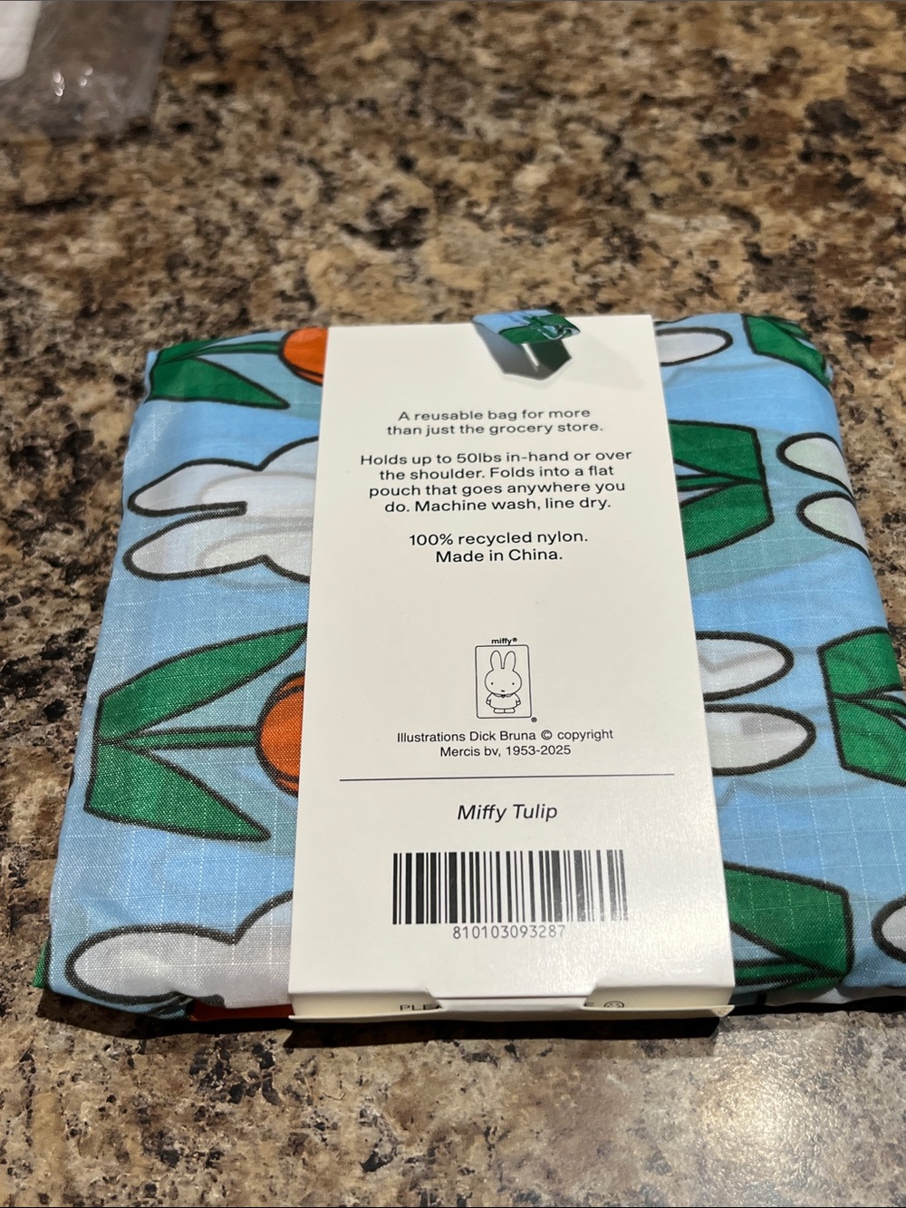 BAGGU X Miffy Standard Reusable Tote Bag - Picture 5 of 5